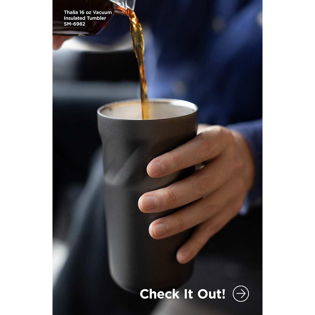 Thalia 16oz vacuum tumbler Black miniatura 4