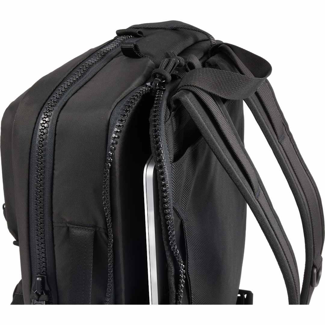 Topo recycled global briefcase Black miniatura 7