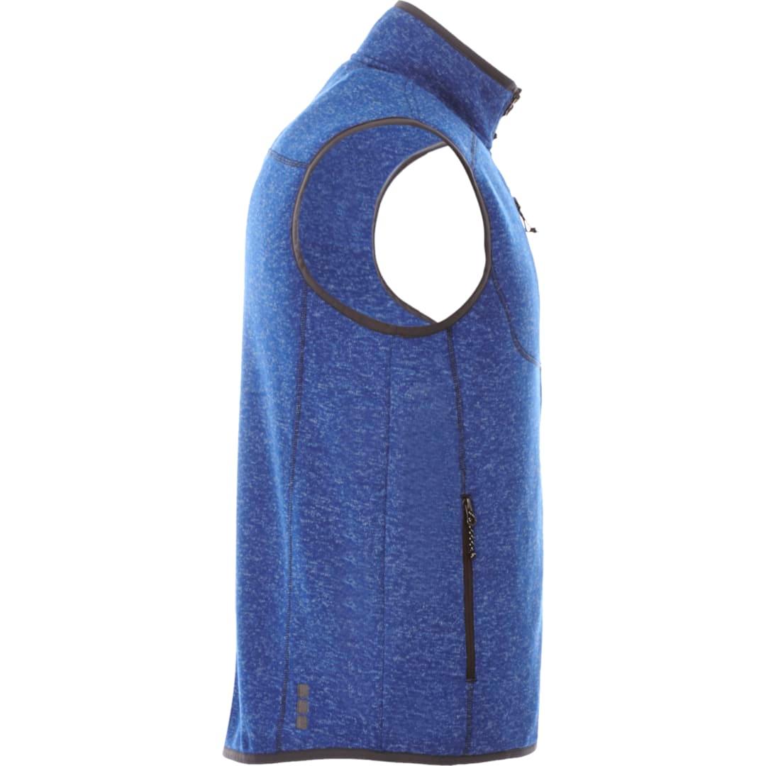 Mens fontaine knit vest Grey miniatura 3
