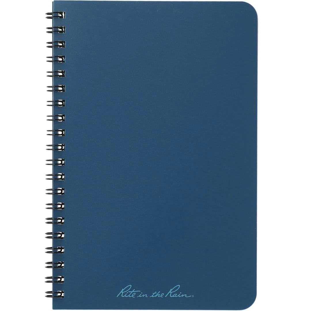 4.6 X 7 rite in the rain side spiral notebook Black miniatura 17