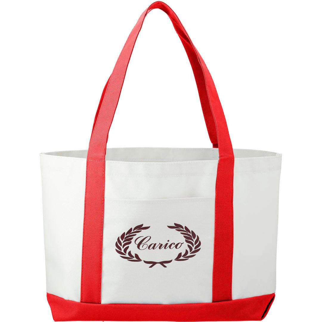 Large canvas tote bag White miniatura 57