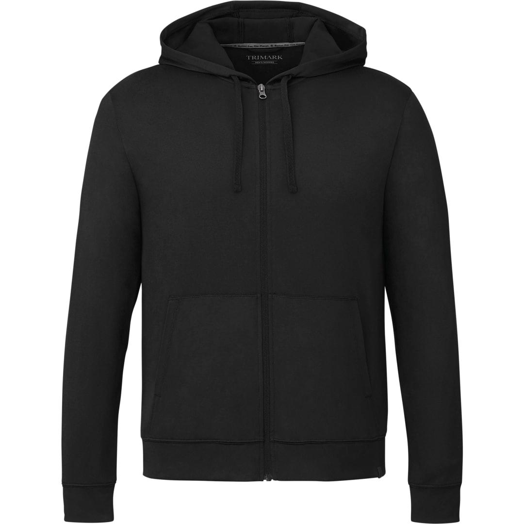 Mens lavar eco knit full zip hoody Navy Blue miniatura 17