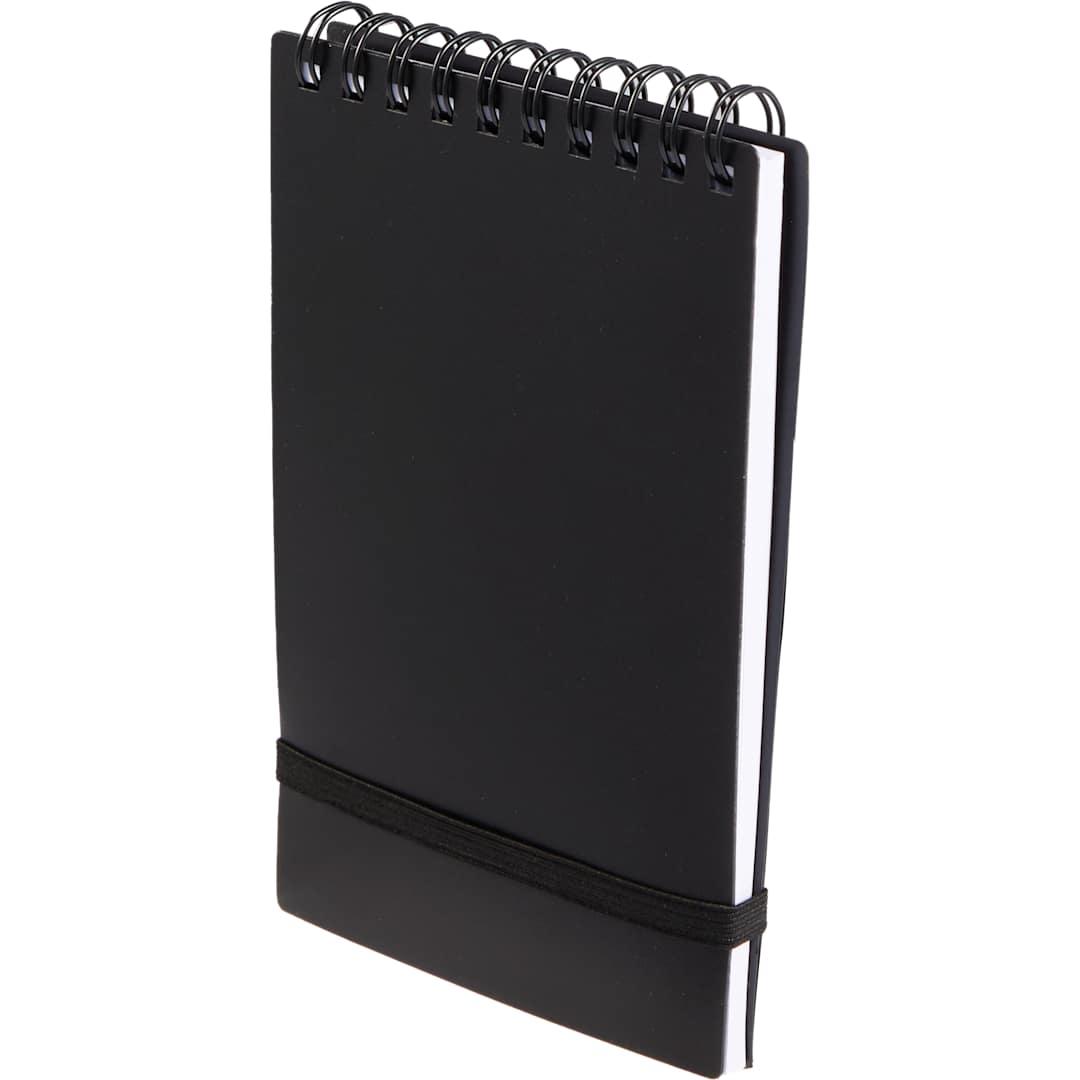 3 X 5 recycled stand up pocket jotter Black miniatura 5