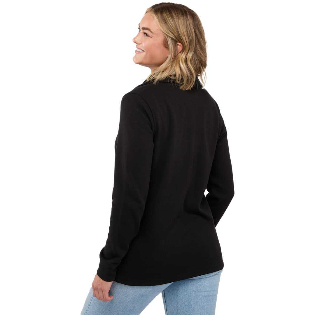 Hudson eco knit half zip - womens Beige miniatura 29