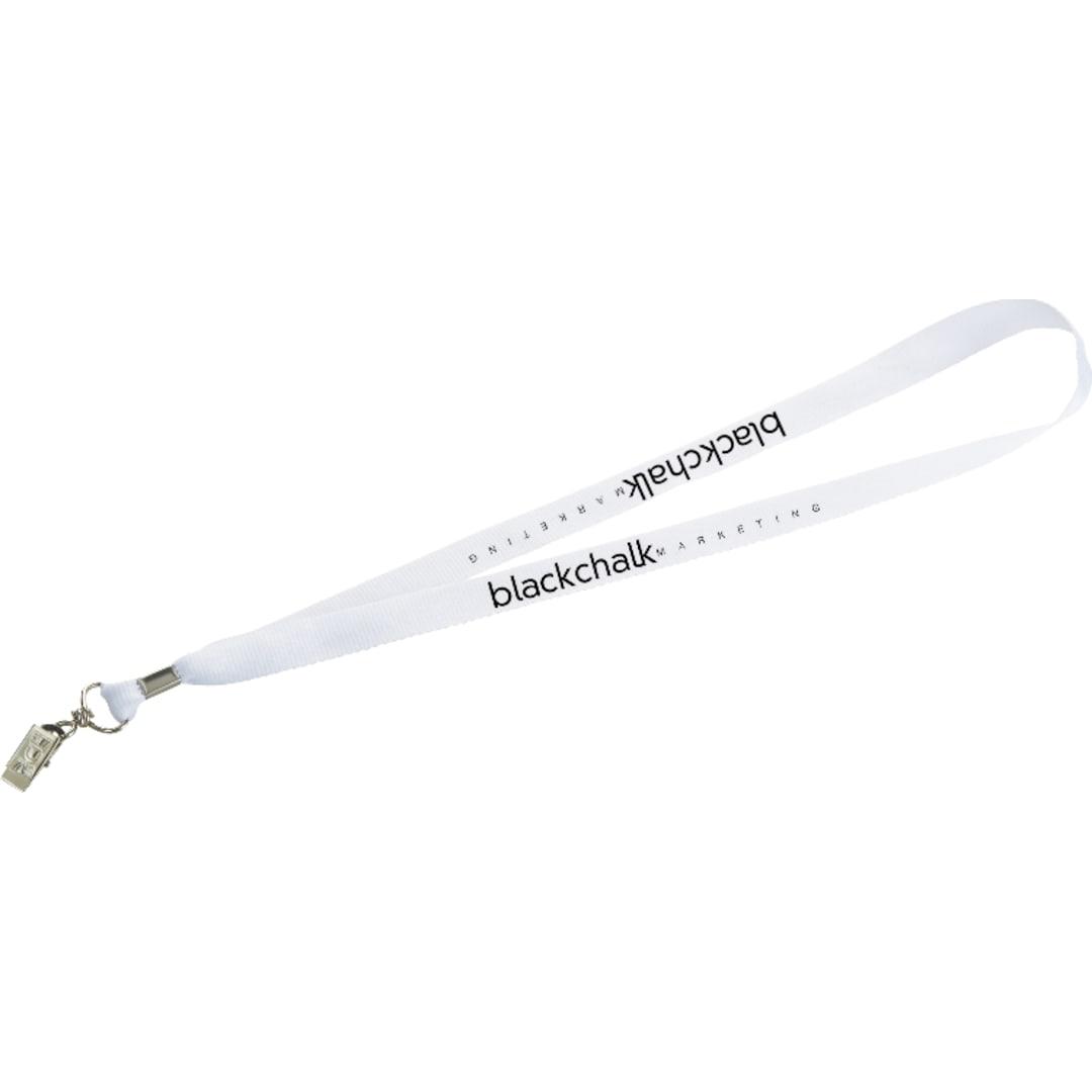 Lanyard with bulldog clip Red miniatura 20