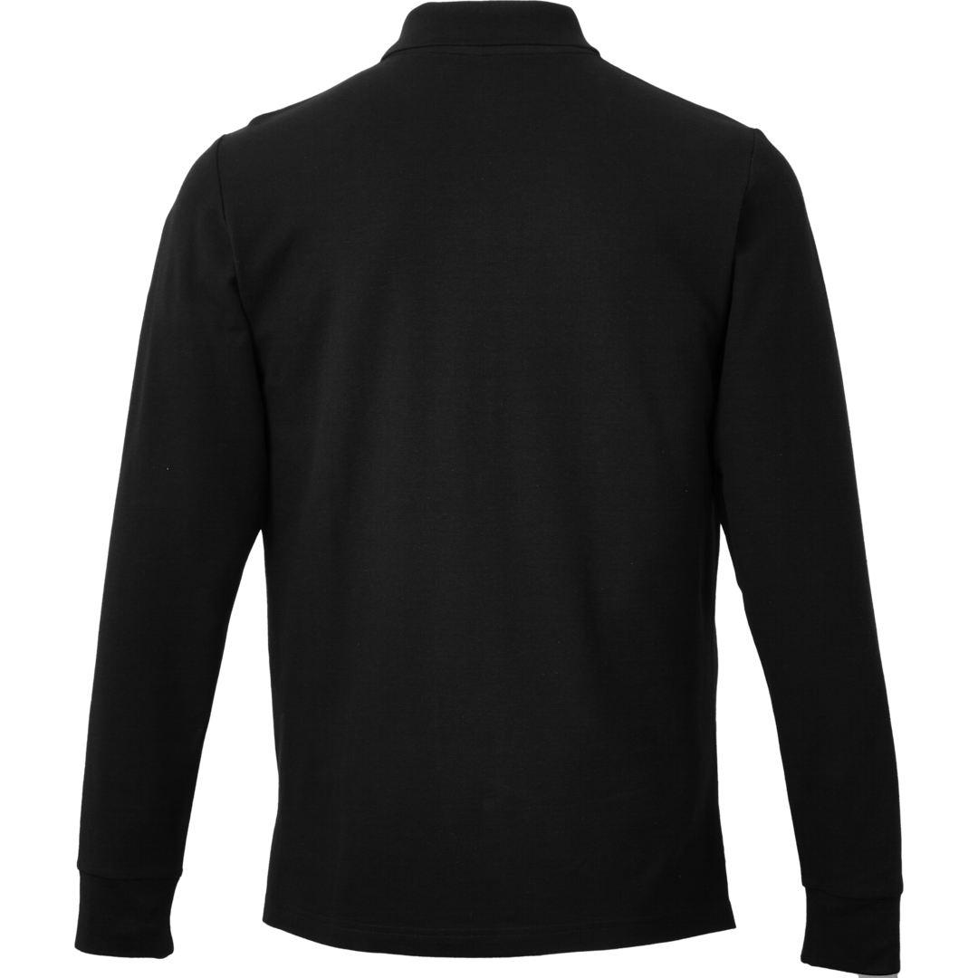 Palo long sleeve 100% cotton pique polo - mens Navy Blue miniatura 10