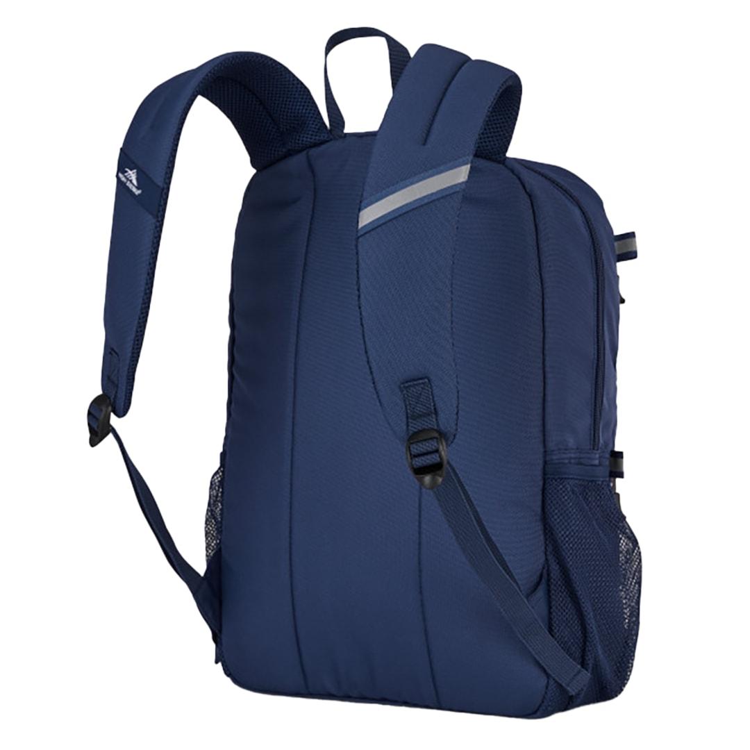 High sierra recycled inhabit 15 laptop backpack Navy Blue miniatura 7
