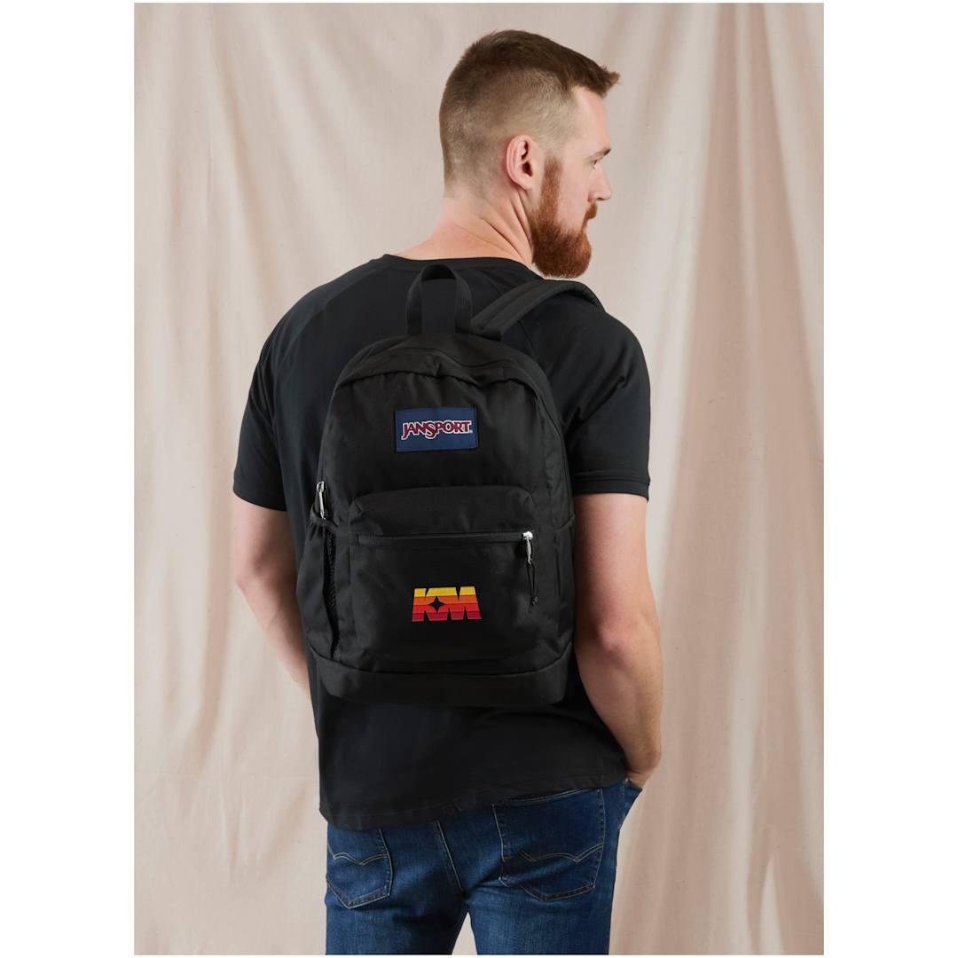 Jansport crosstown plus backpack Black miniatura 6
