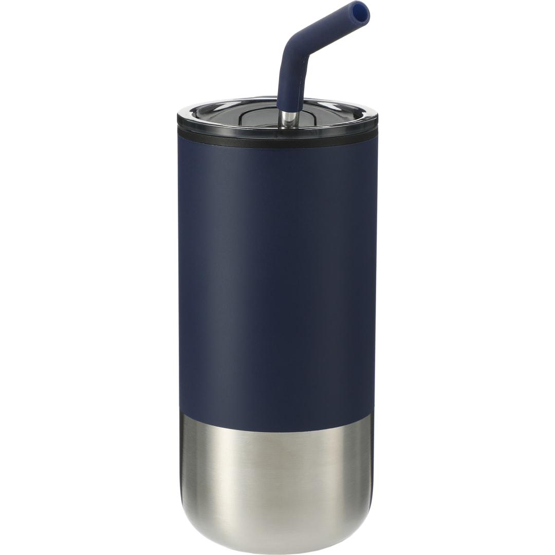 Lagom 16oz tumbler w/ ss straw White miniatura 12