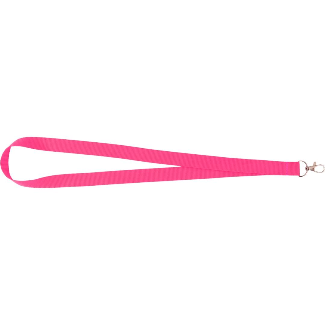 Neon recycled lanyard Blue miniatura 12