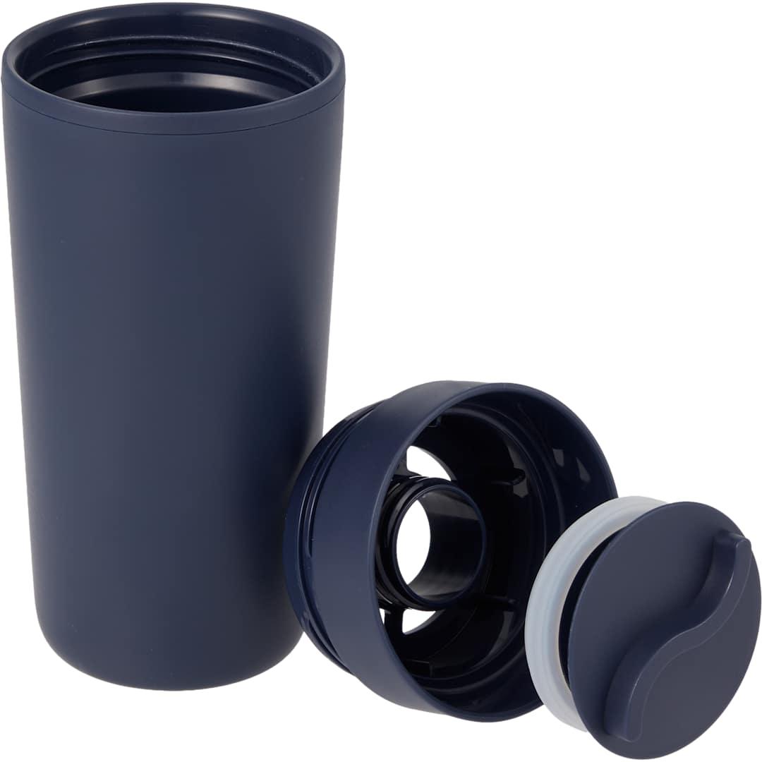 Lola recycled tumbler w/ 360 degree lid 16 oz Black miniatura 25