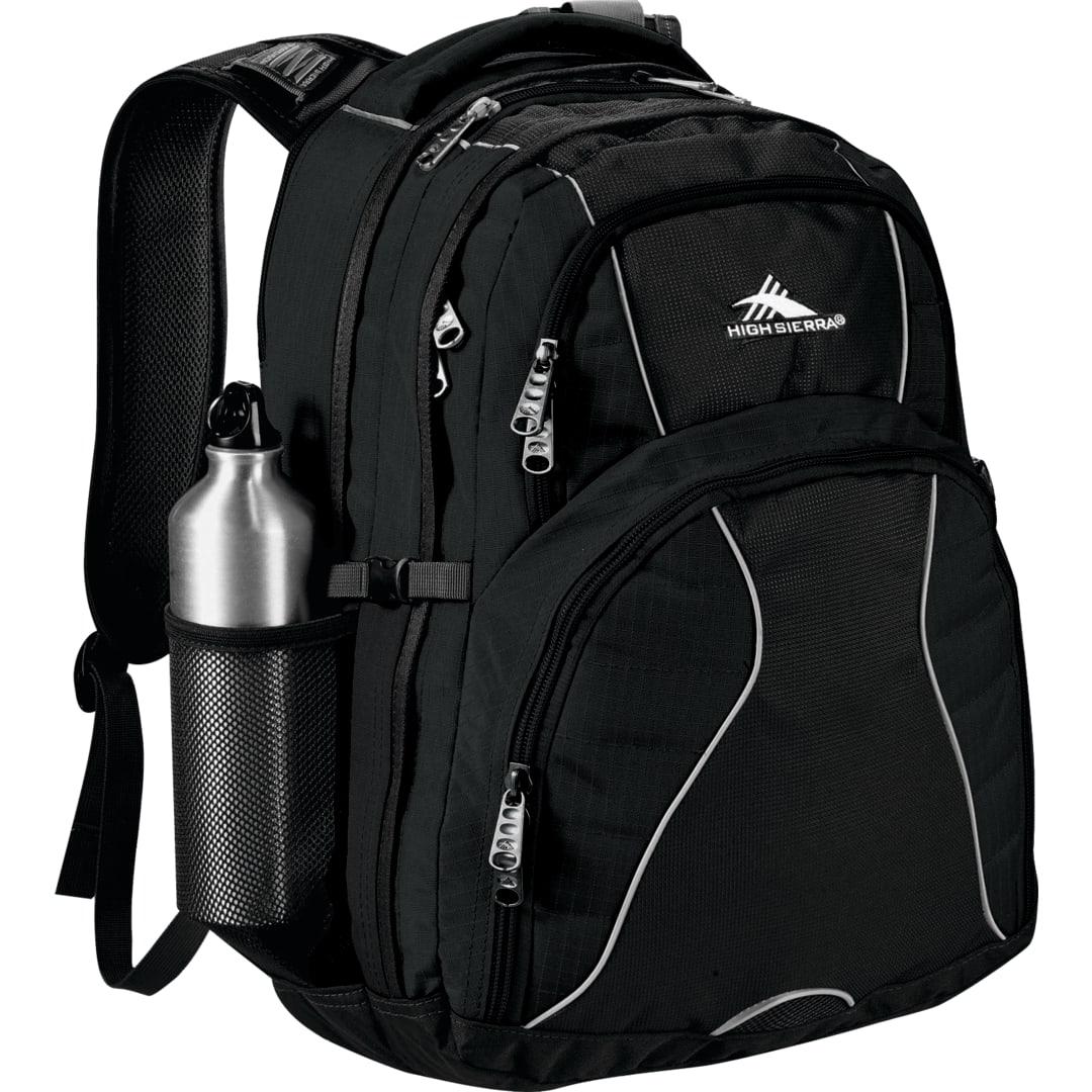 High sierra swerve 17 computer backpack Black miniatura 3