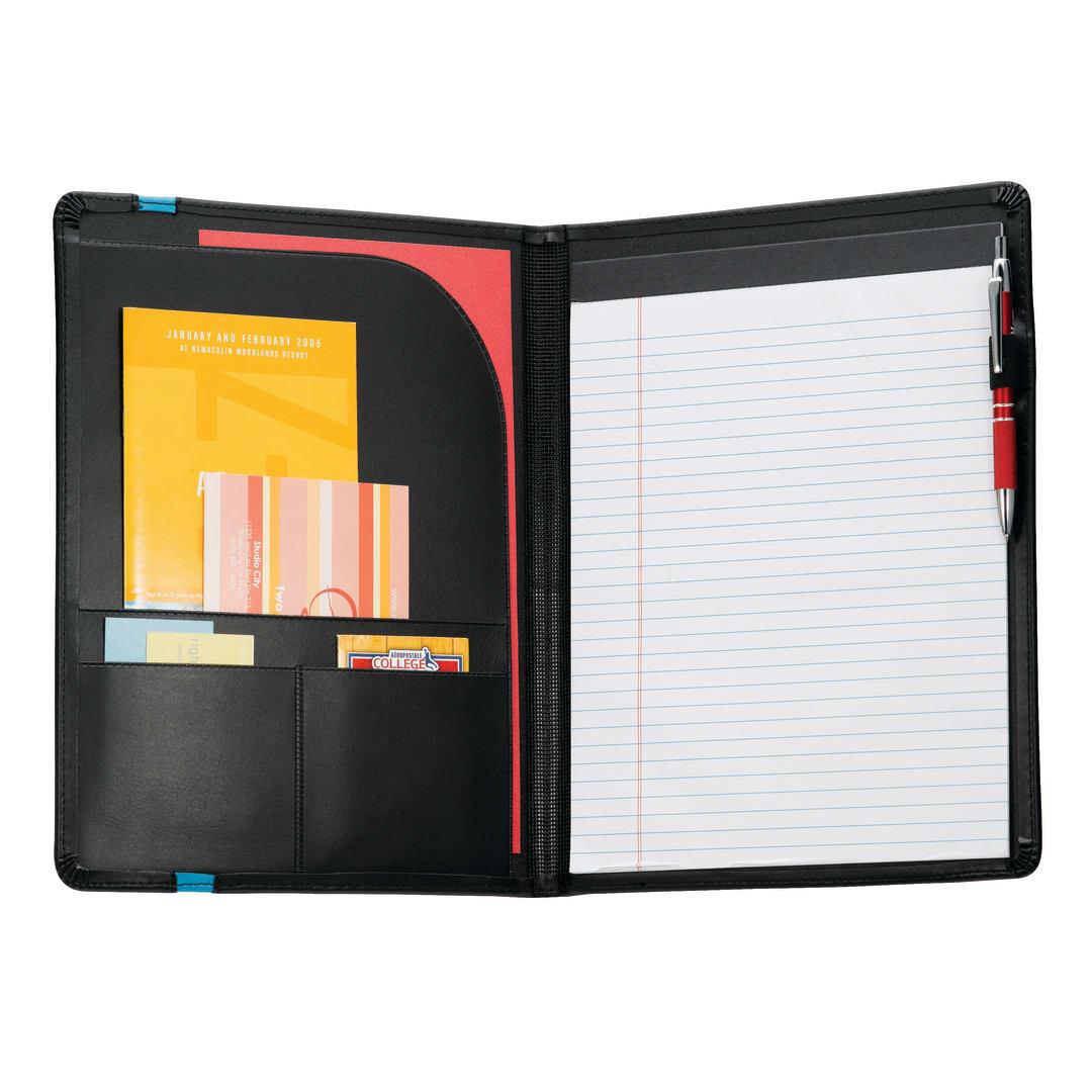 Fsc® mix session padfolio Black front