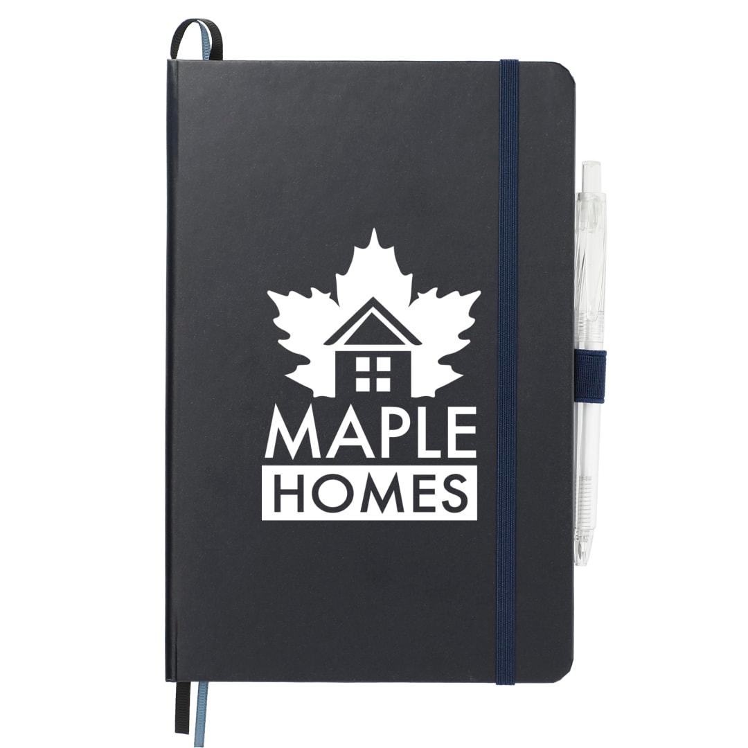5.5 X 8.5 fsc® mix bound journal set Black miniatura 28