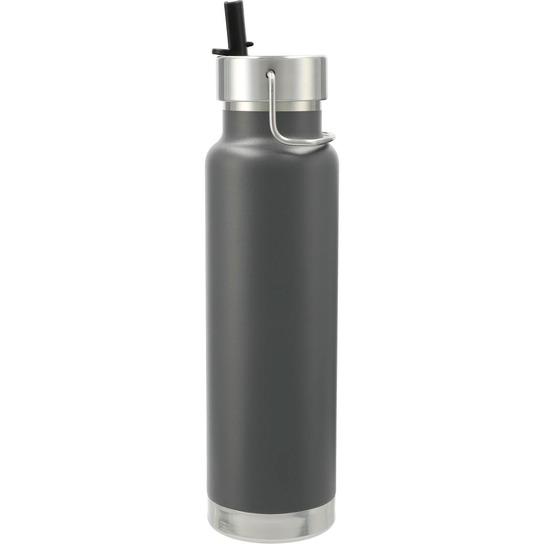 Thor copper vacuum insulated bottle 25oz straw lid Black miniatura 17