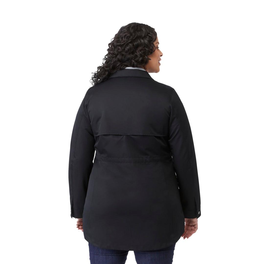 Womens hardy eco jacket Black miniatura 13