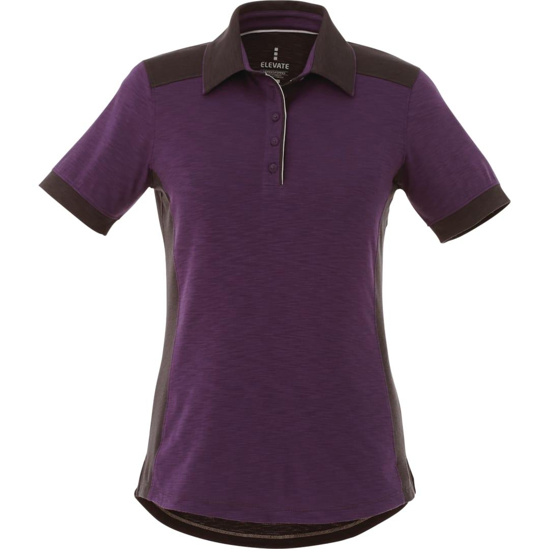 Womens laramie short sleeve polo Blue miniatura 6