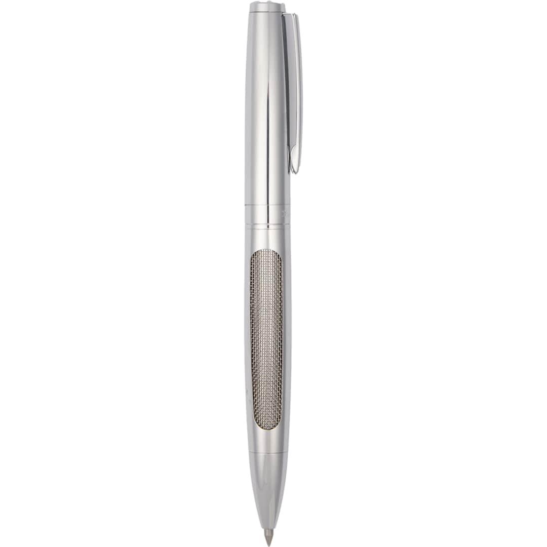 Luxe recycled stainless steel ballpoint Black miniatura 6