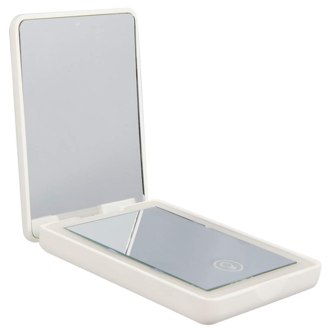 Rechargeable 100% rabs led compact mirror White miniatura 9