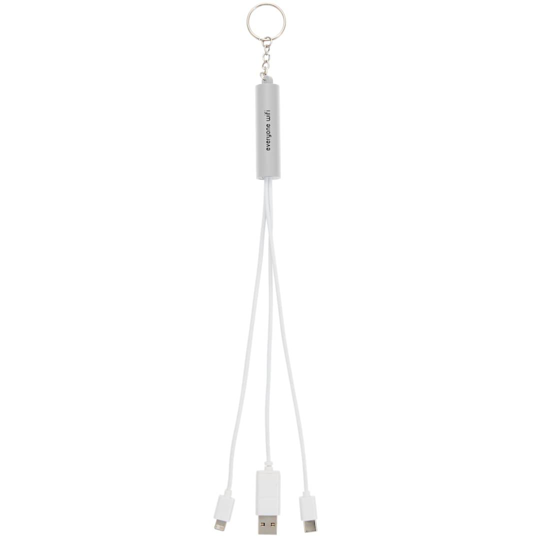 Route light up logo 5-in-1 cable Black miniatura 13