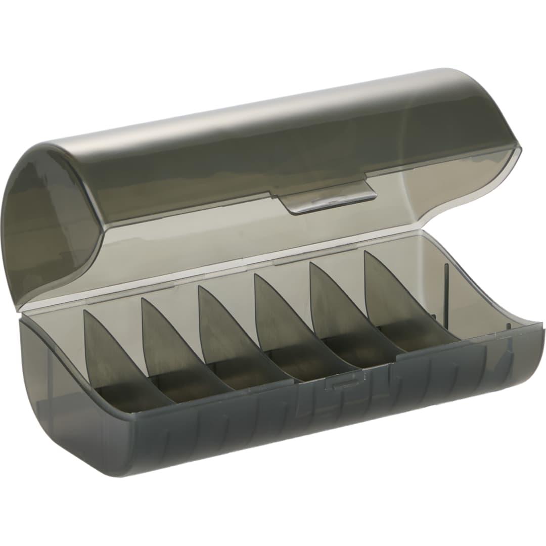 7 Day recycled travel pill organizer Black miniatura 6