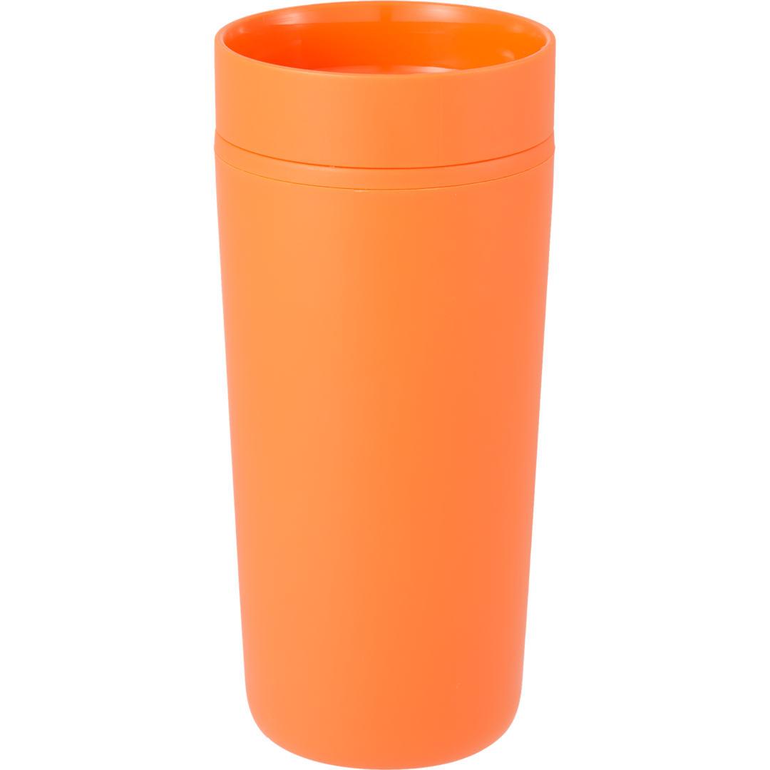 Lola recycled tumbler w/ 360 degree lid 16 oz Black miniatura 31