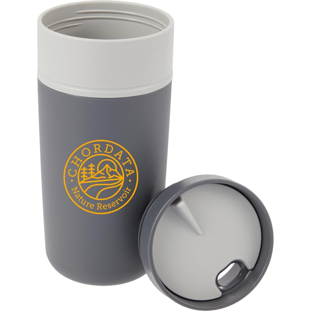 Kona rpp double wall tumbler w/ swivel lid 16oz Dark Gray miniatura 9