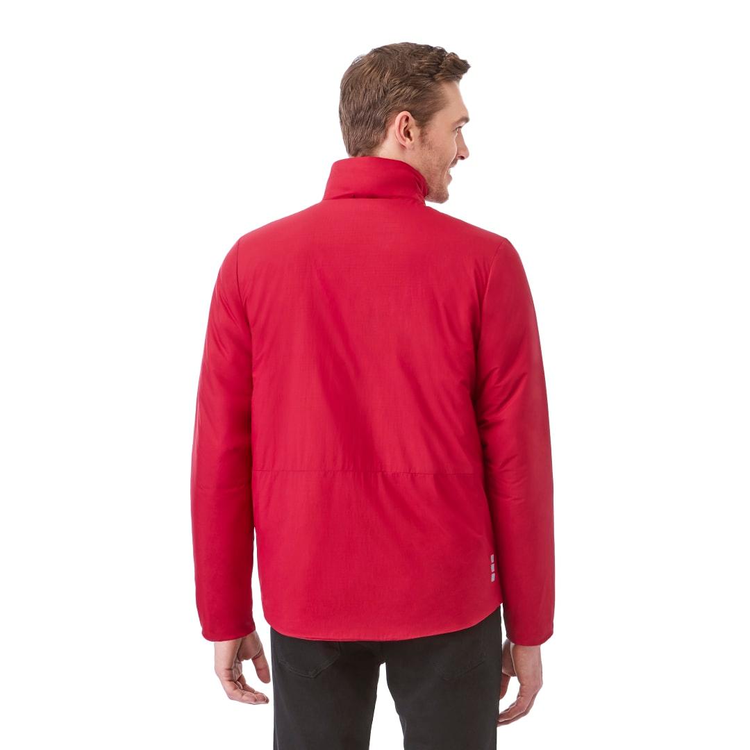 Mens kyes eco packable insulated jacket Red miniatura 12