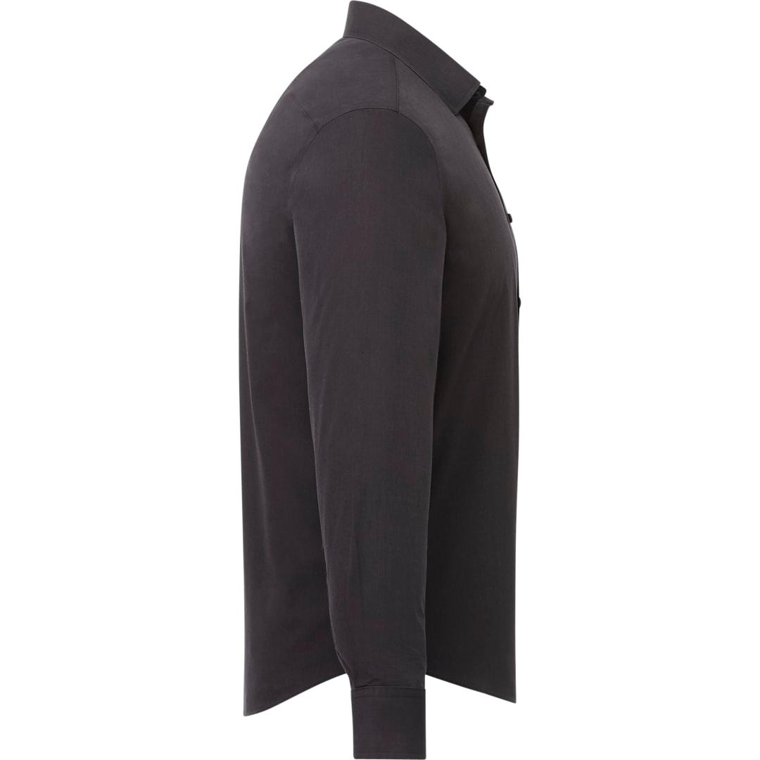 Untuckit black stone wf long sleeve shirt-mens Black miniatura 5