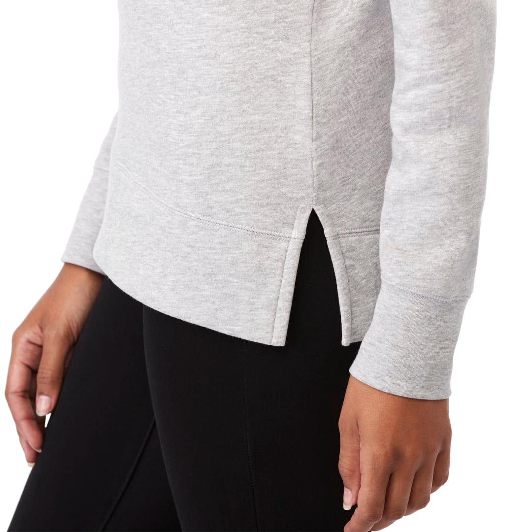 Womens dayton fleece half zip Black miniatura 7