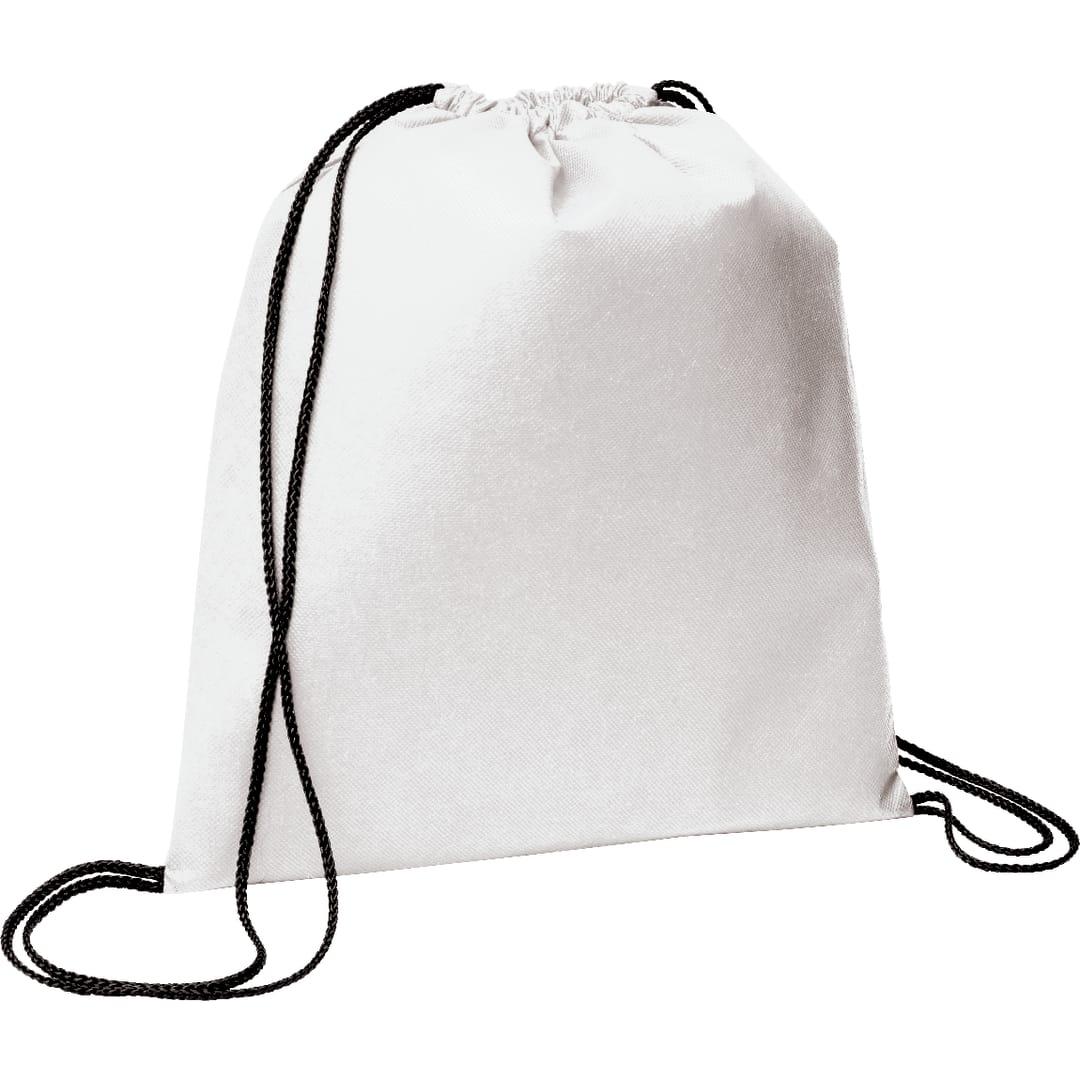 Evergreen non-woven drawstring bag Black miniatura 37