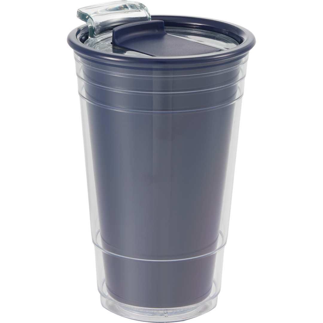 Mipsy recycled double wall tumbler 16oz Black miniatura 12