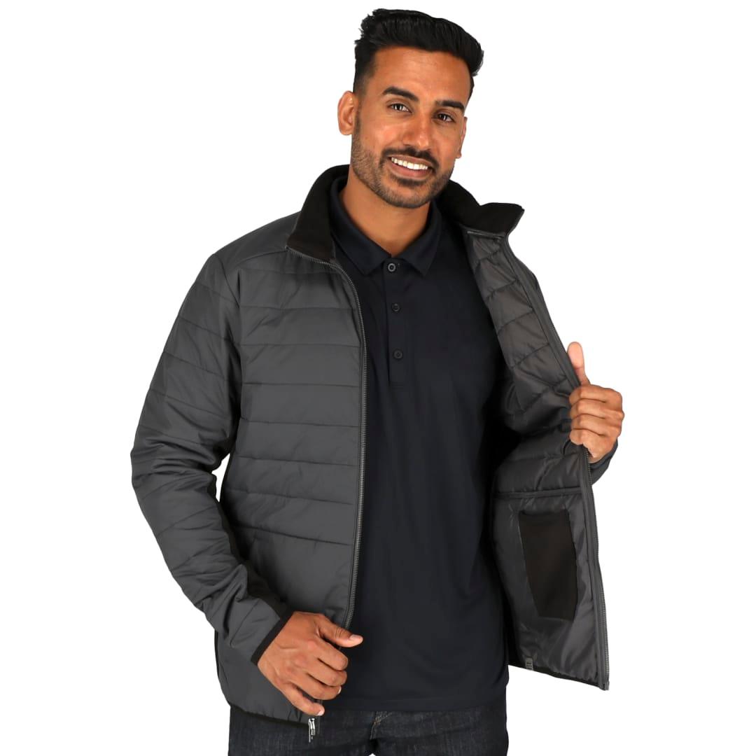 Geneva eco hybrid insulated jacket-mens Grey miniatura 7