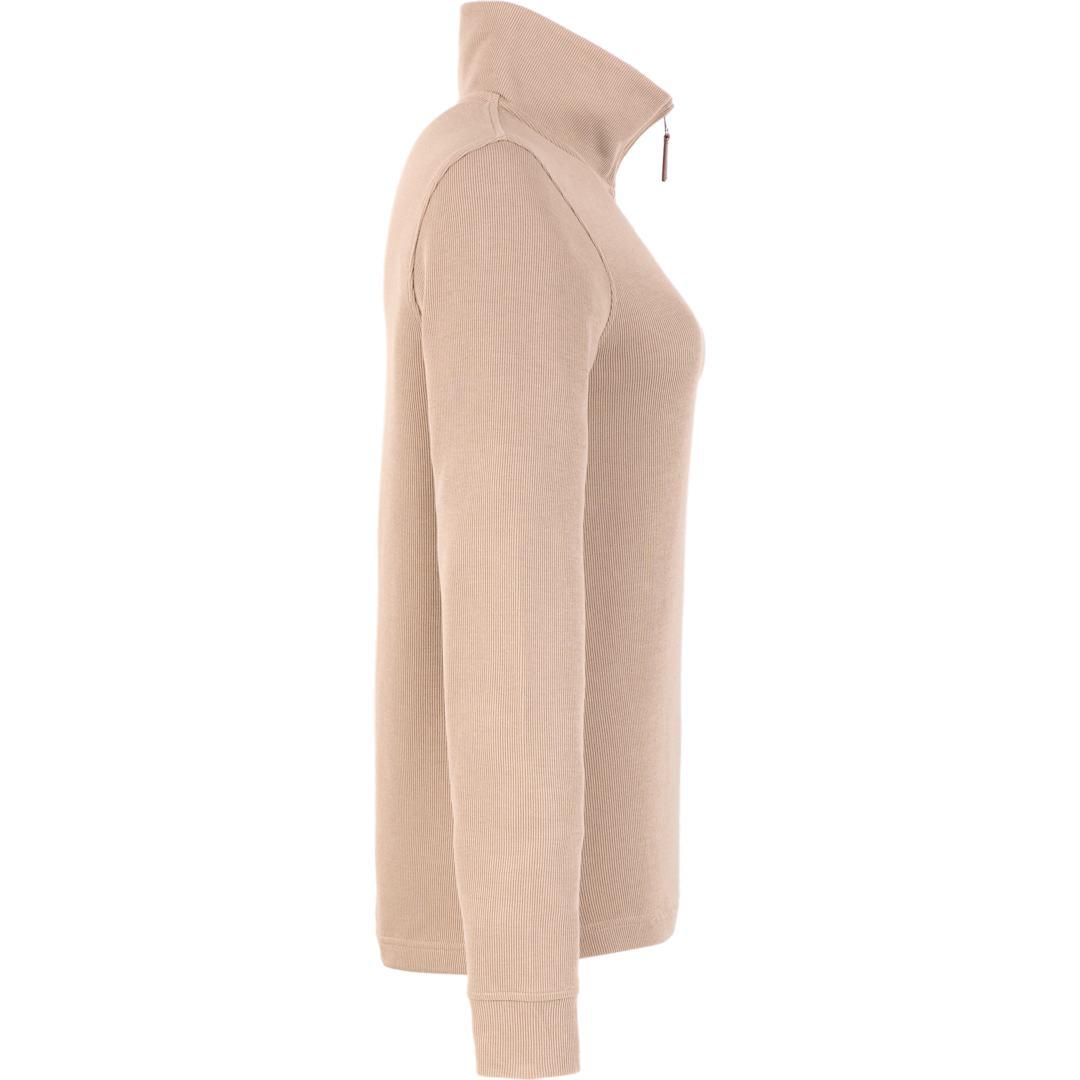 Hudson eco knit half zip - womens Beige miniatura 11