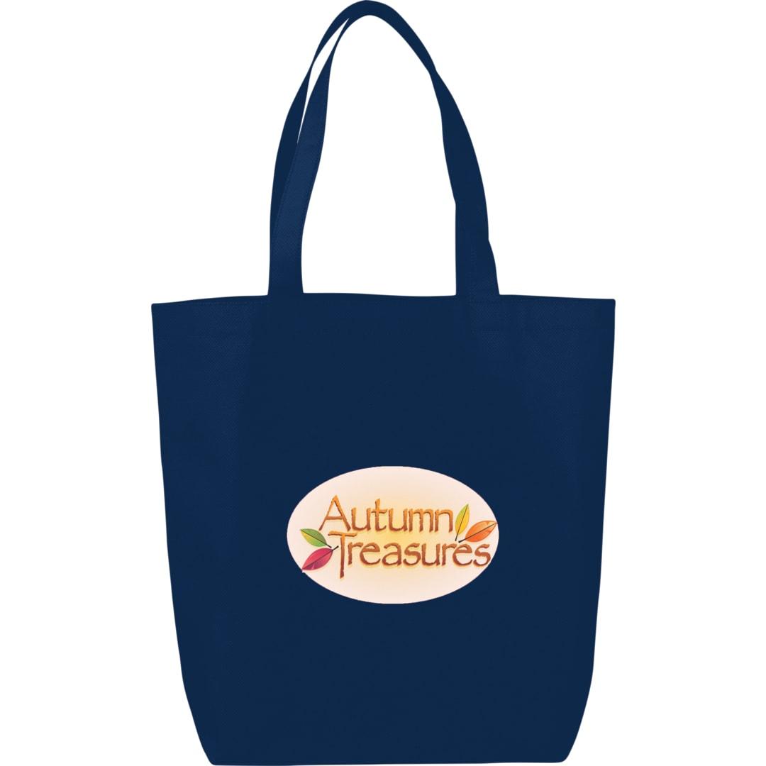 Eros non-woven shopper tote Black miniatura 7