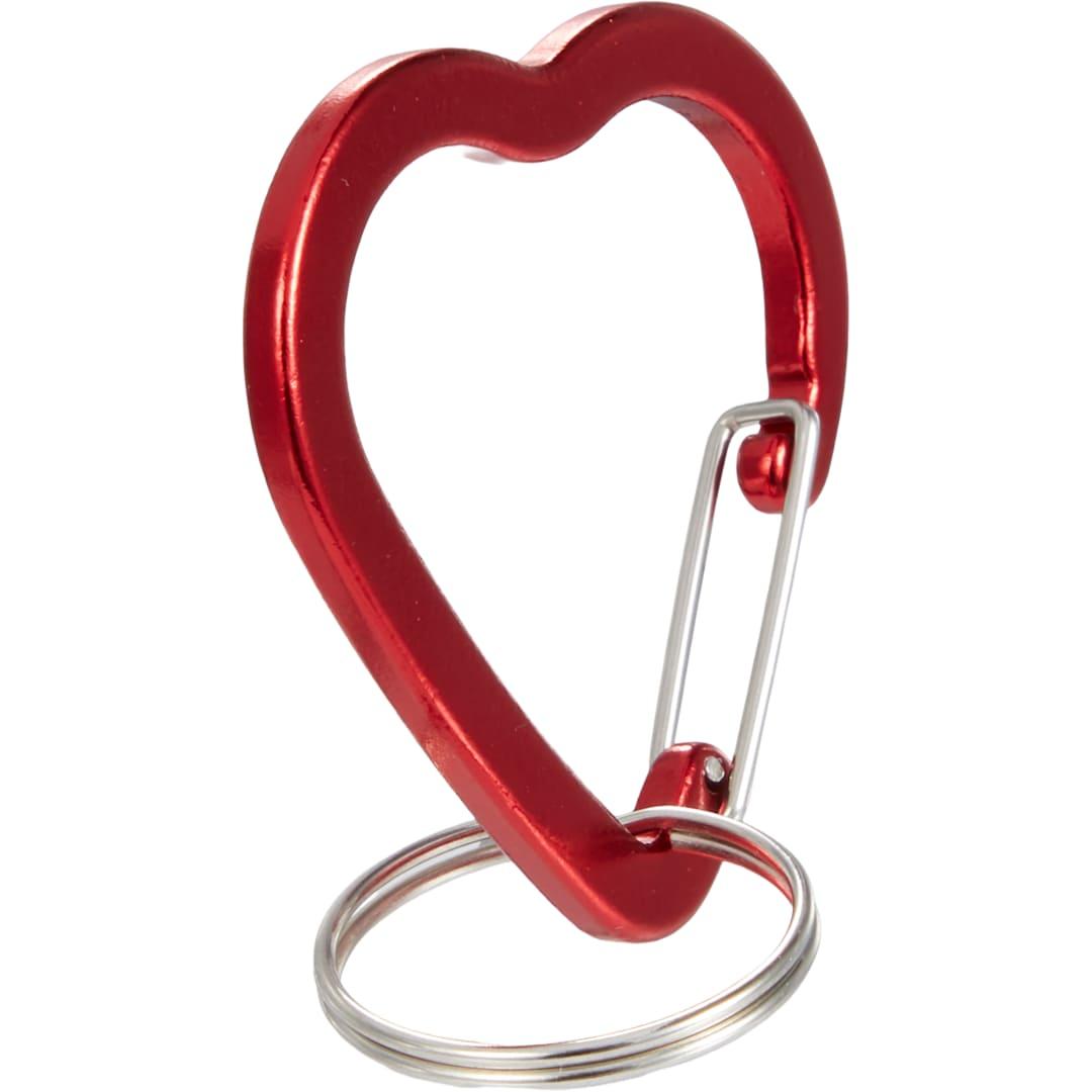 Heart carabiner Pink miniatura 9