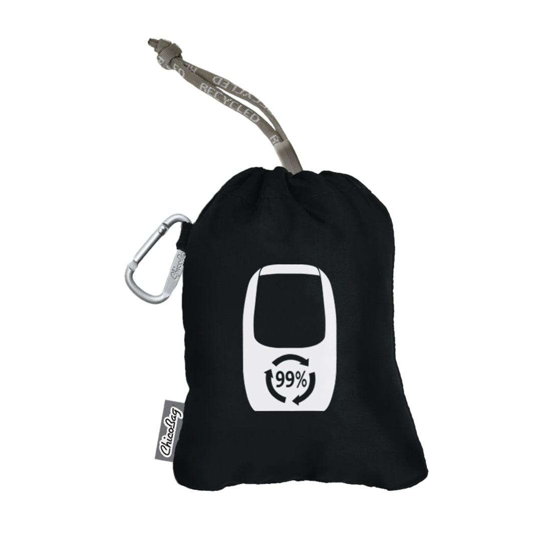 Chicobag sling repete crossbody tote Black miniatura 18