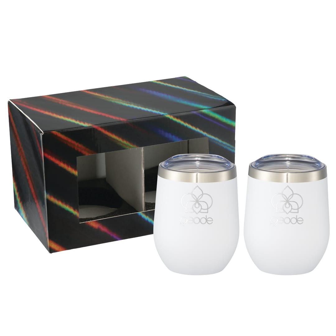 Corzo cup 12oz 2 in 1 gift set Black miniatura 11