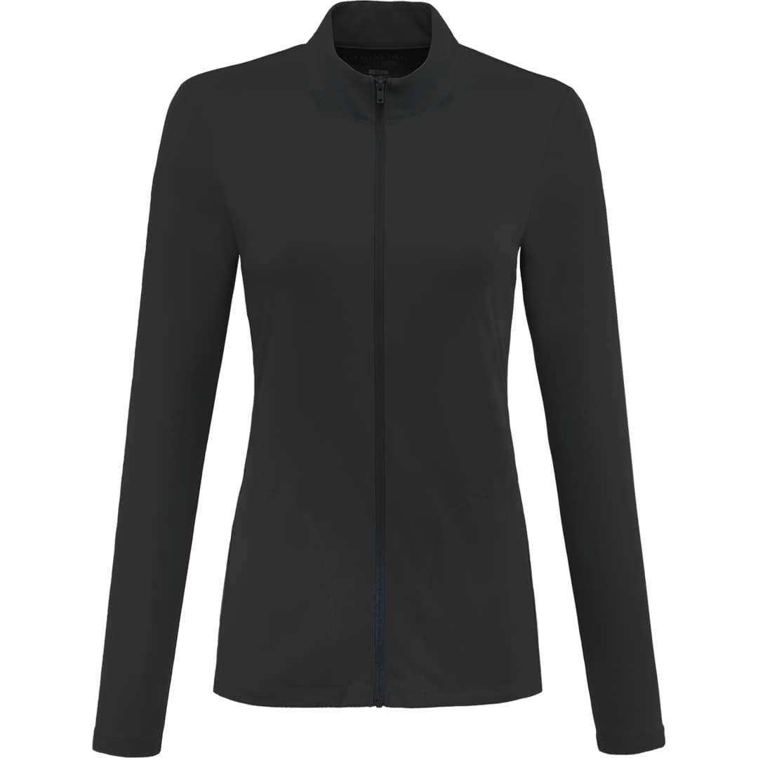 Dara knit full zip - womens Black miniatura 19
