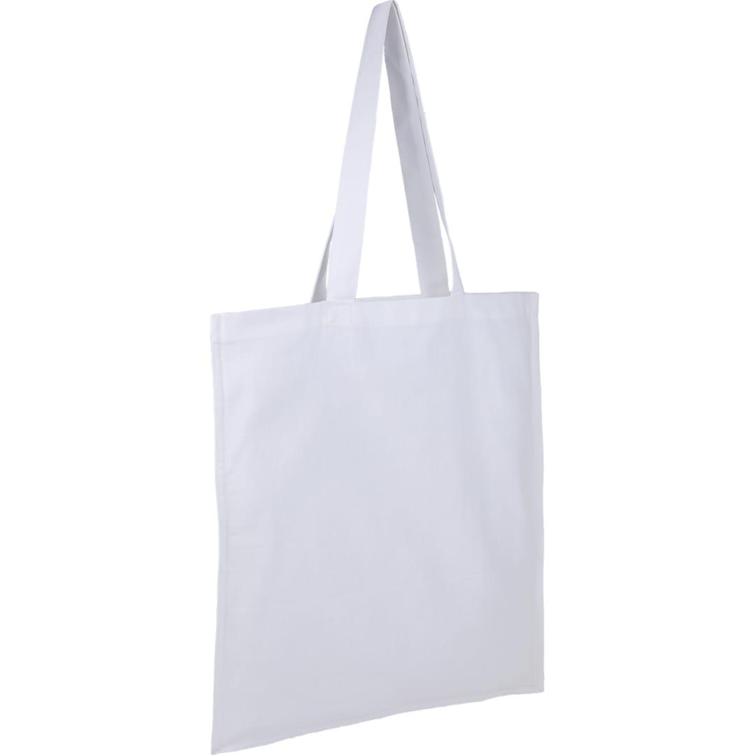 Double-stitched 8oz organic cotton tote Navy Blue miniatura 10