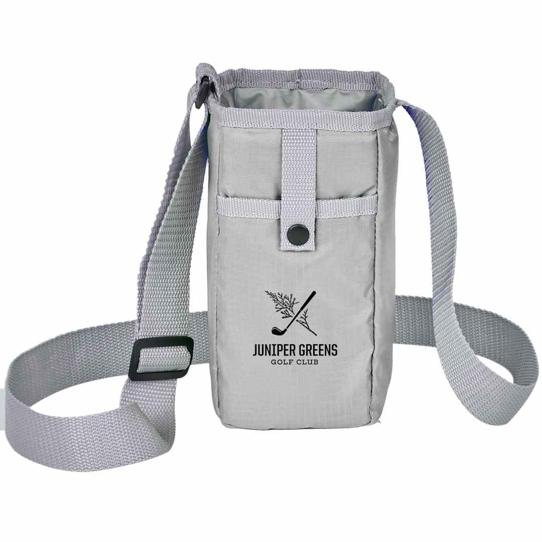 Insulated bottle sling Black miniatura 7