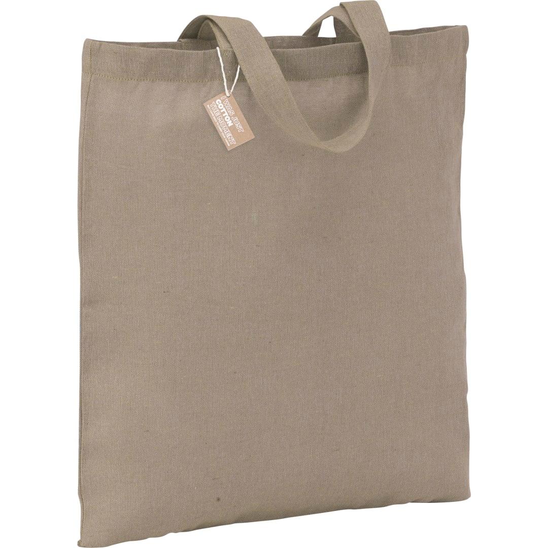 Recycled 5oz cotton twill tote Red miniatura 15