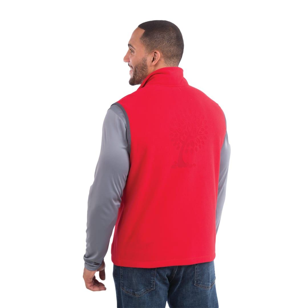 Mens tyndall polyfleece vest Black miniatura 5
