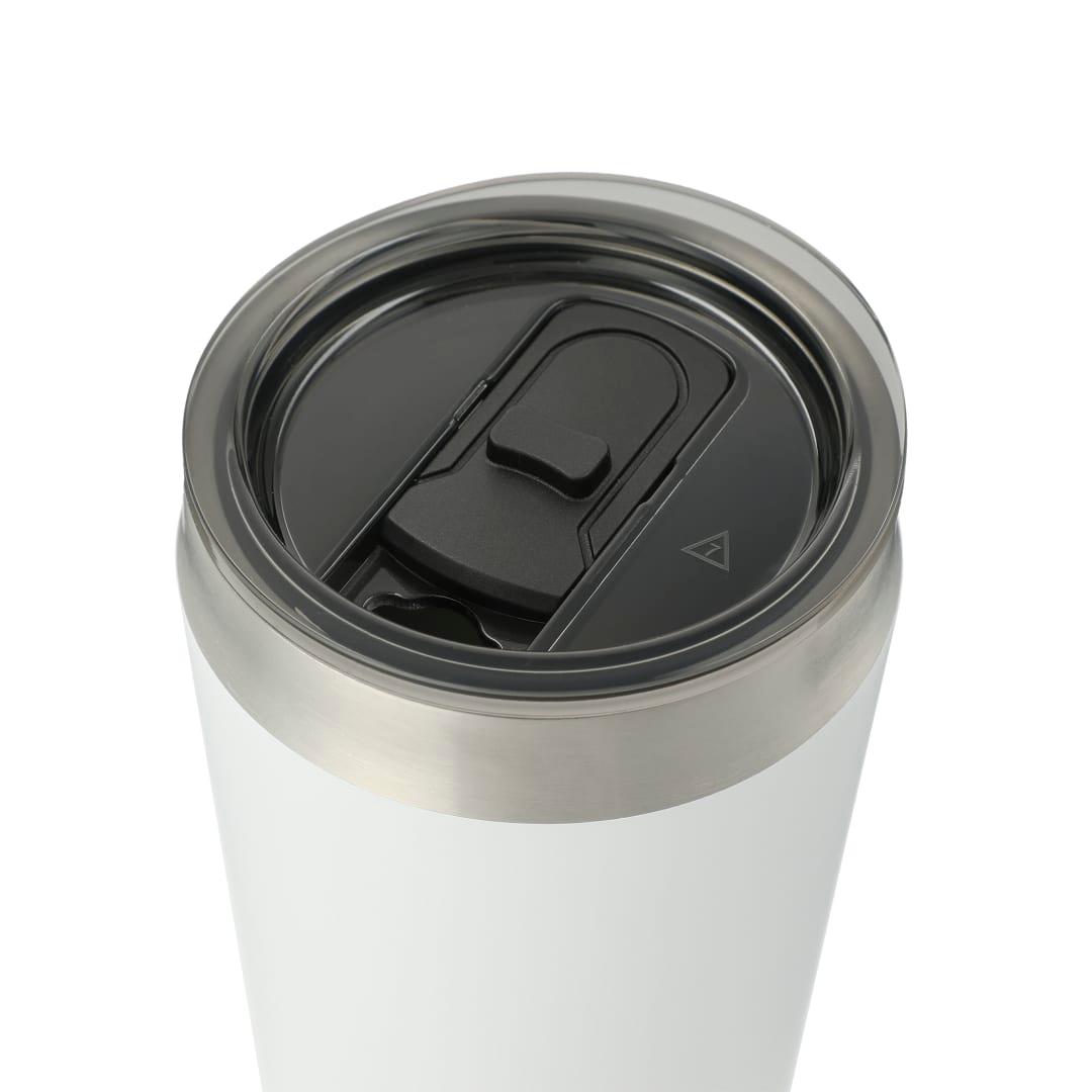 Faye 20oz vacuum tumbler w/ ss straw Black miniatura 12