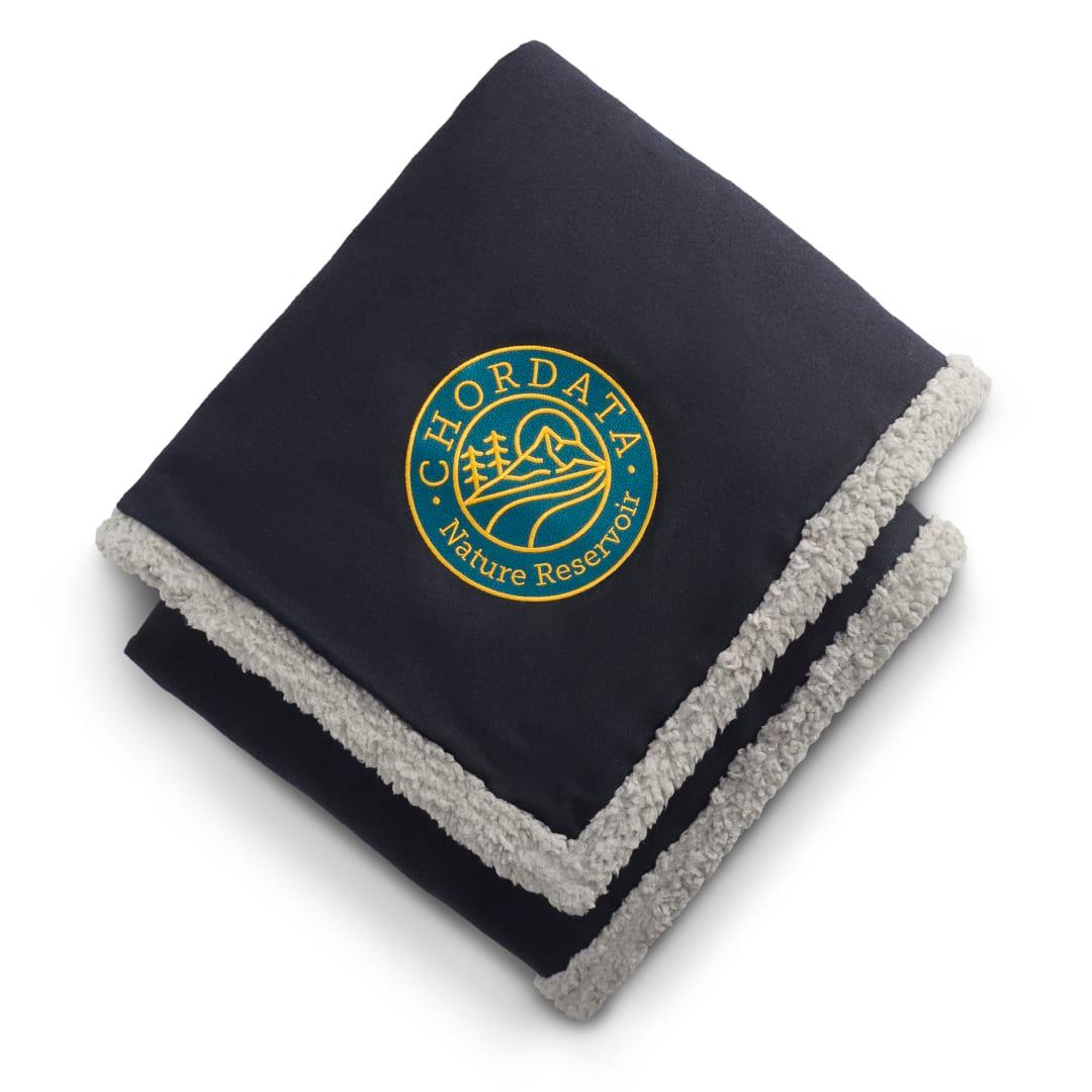 Field & co.® oversized wool sherpa blanket Dark Gray miniatura 23
