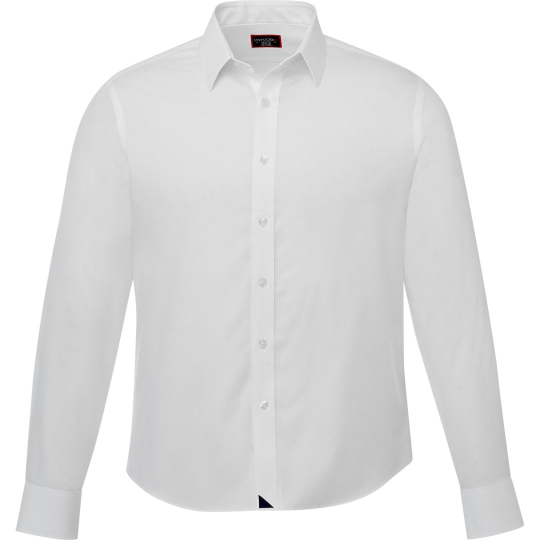 Untuckit las cases wf long slv slim fit shirt-mens White miniatura 3