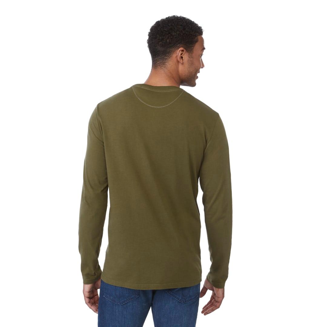 Tentree organic cotton longsleeve tee - mens White miniatura 15