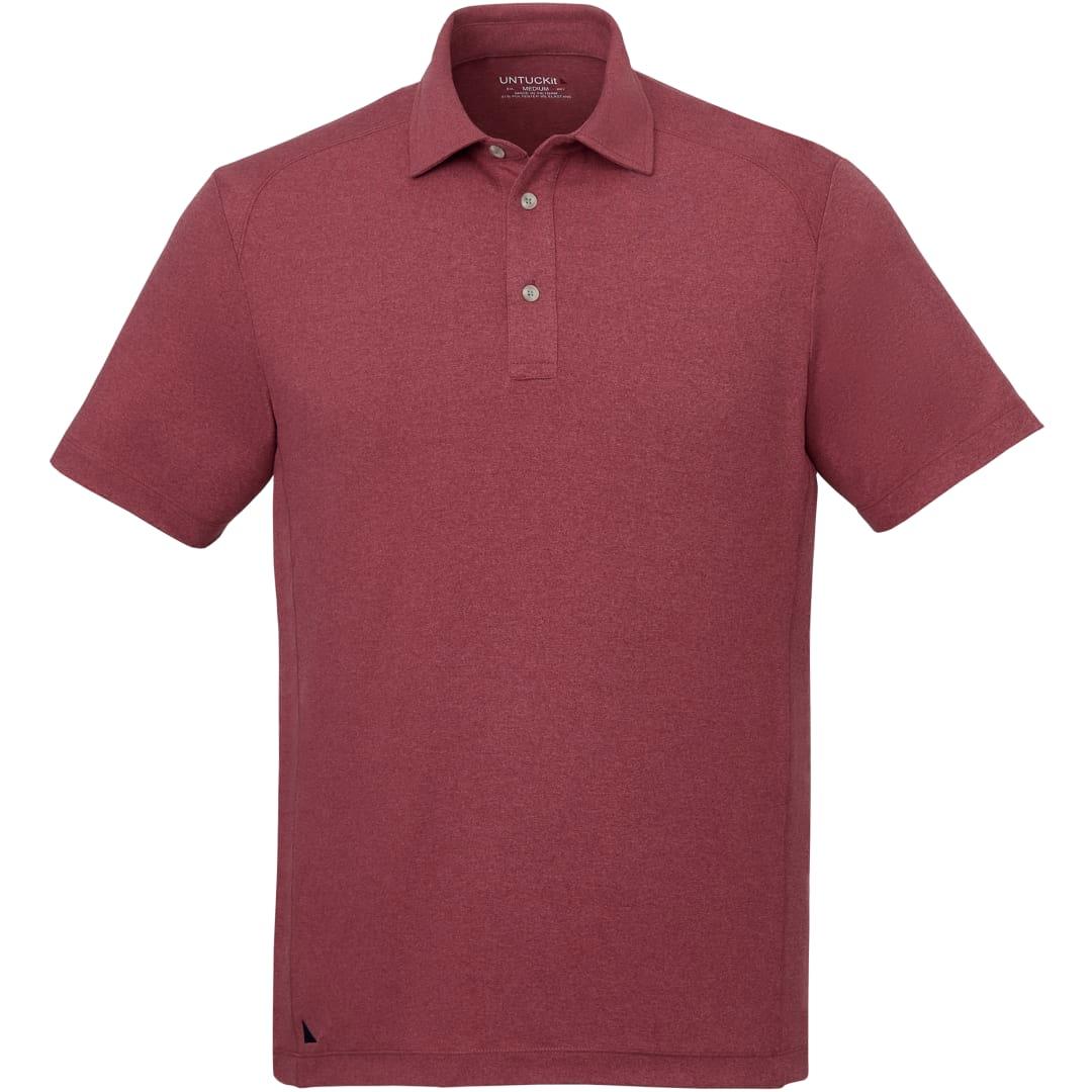 Untuckit performance polo - mens Red miniatura 2