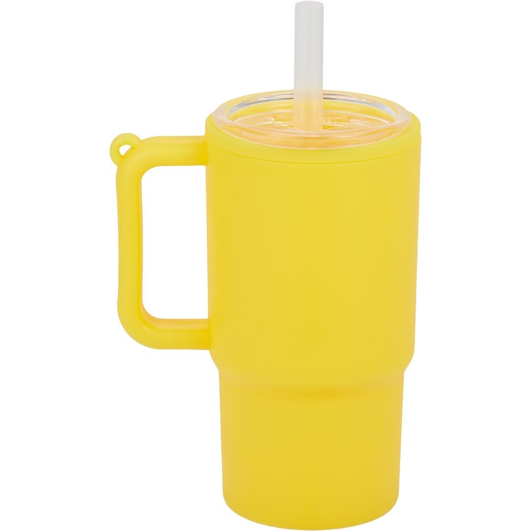 Shot glass tumbler w/ keychain 4oz Black miniatura 72