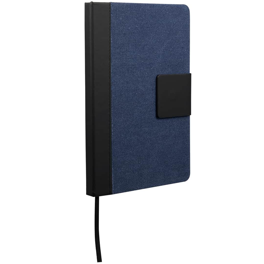 5.5 X 8.5 fsc® recycled canvas bound notebook Beige miniatura 14
